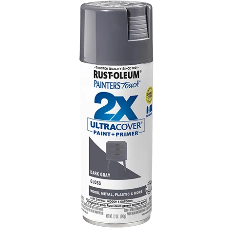 2x Ultra Cover Gloss Spray Paint - 12oz (6 Count)