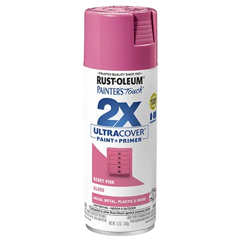 2x Ultra Cover Gloss Spray Paint - 12oz (6 Count)