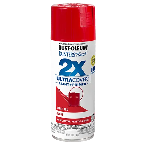 2x Ultra Cover Gloss Spray Paint - 12oz (6 Count)