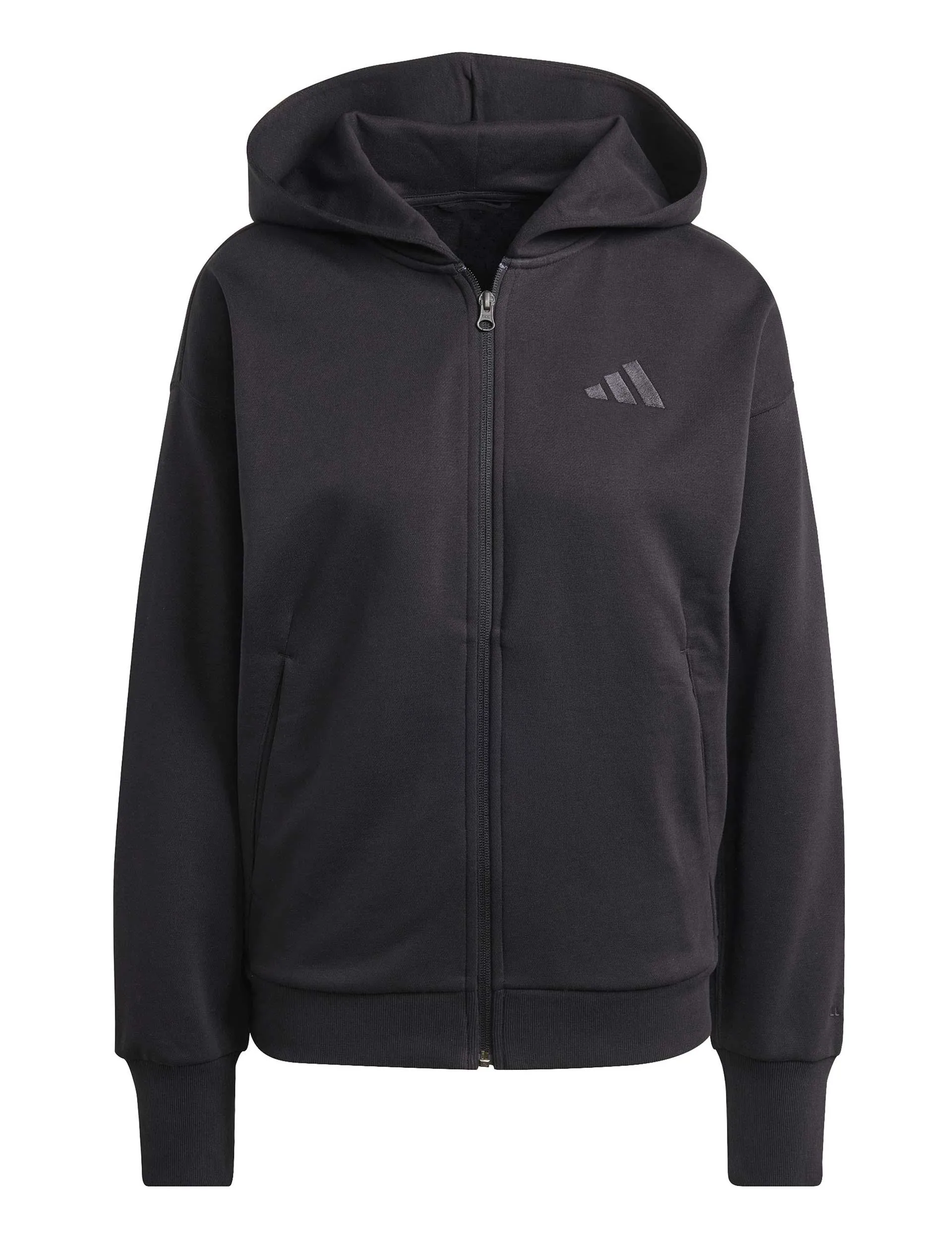 ALL SZN Fleece Full-Zip Hoodie - Black