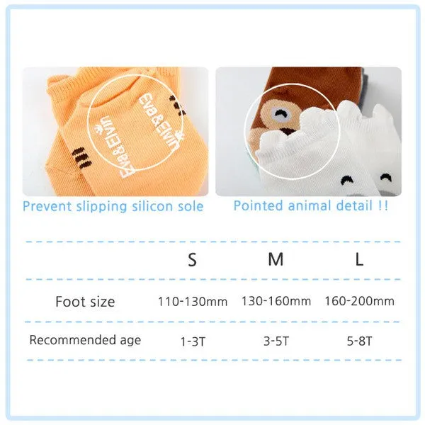 Animal Ankle Socks Set #2