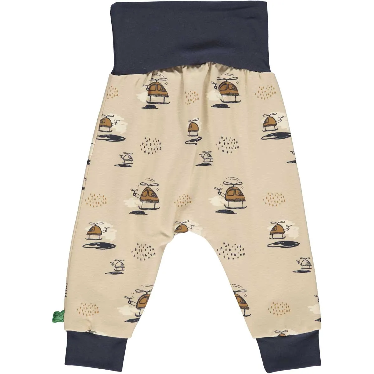 Baby pants- helicopter print