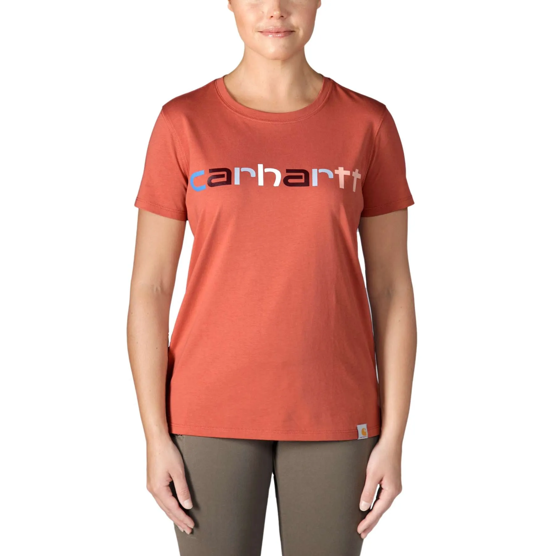 Carhartt Relaxed Fit Lightweight Multi-Colour Logo Graphic T-Shirt