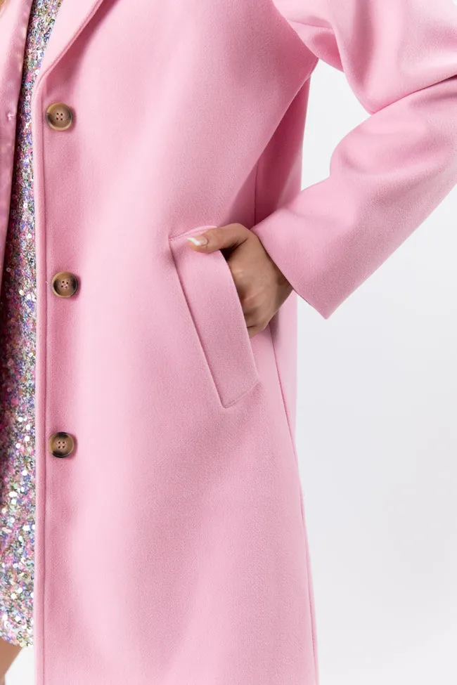 Cozy Love Pink Coat SALE