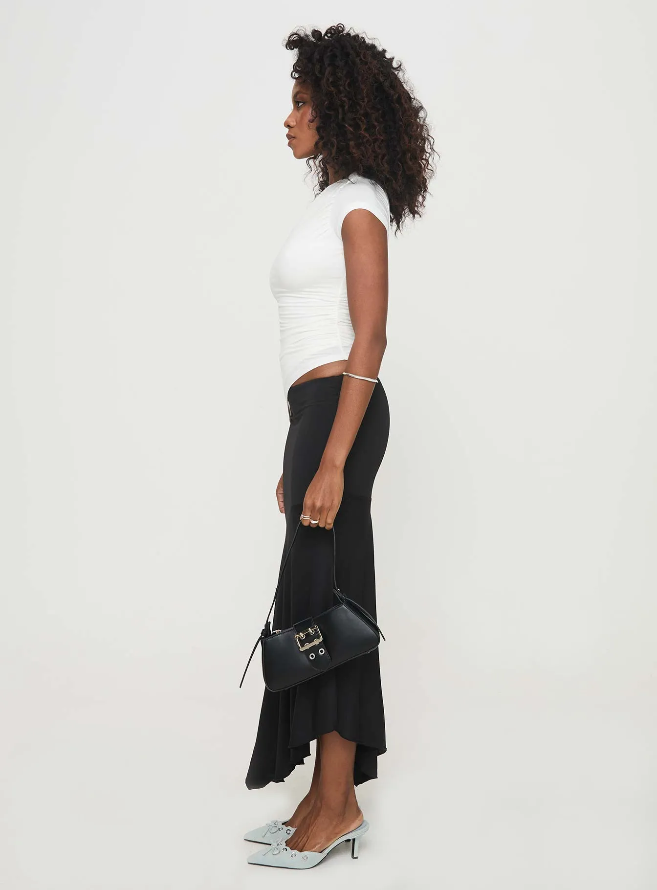 Dreamberry Maxi Skirt Black