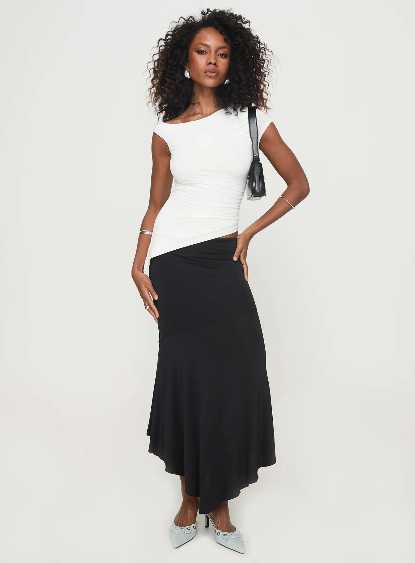 Dreamberry Maxi Skirt Black