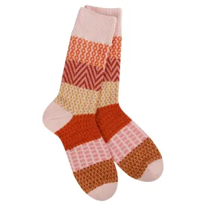 Gallery Crew Socks - Brandy