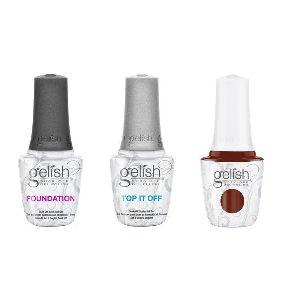 Gelish Combo - Base, Top & Fifteen Minutes of Frame