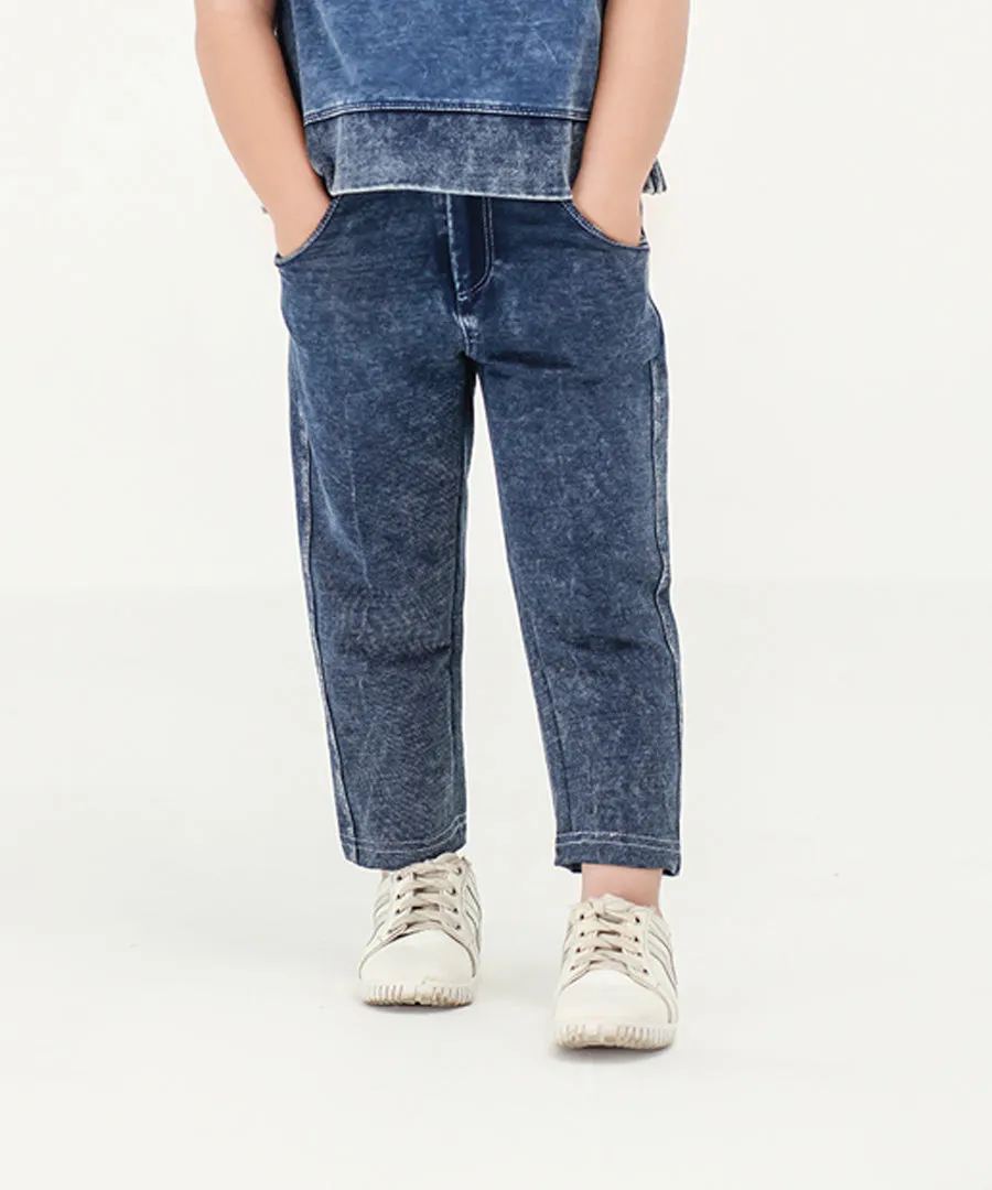 Girls' Denim Slim Fit Pants