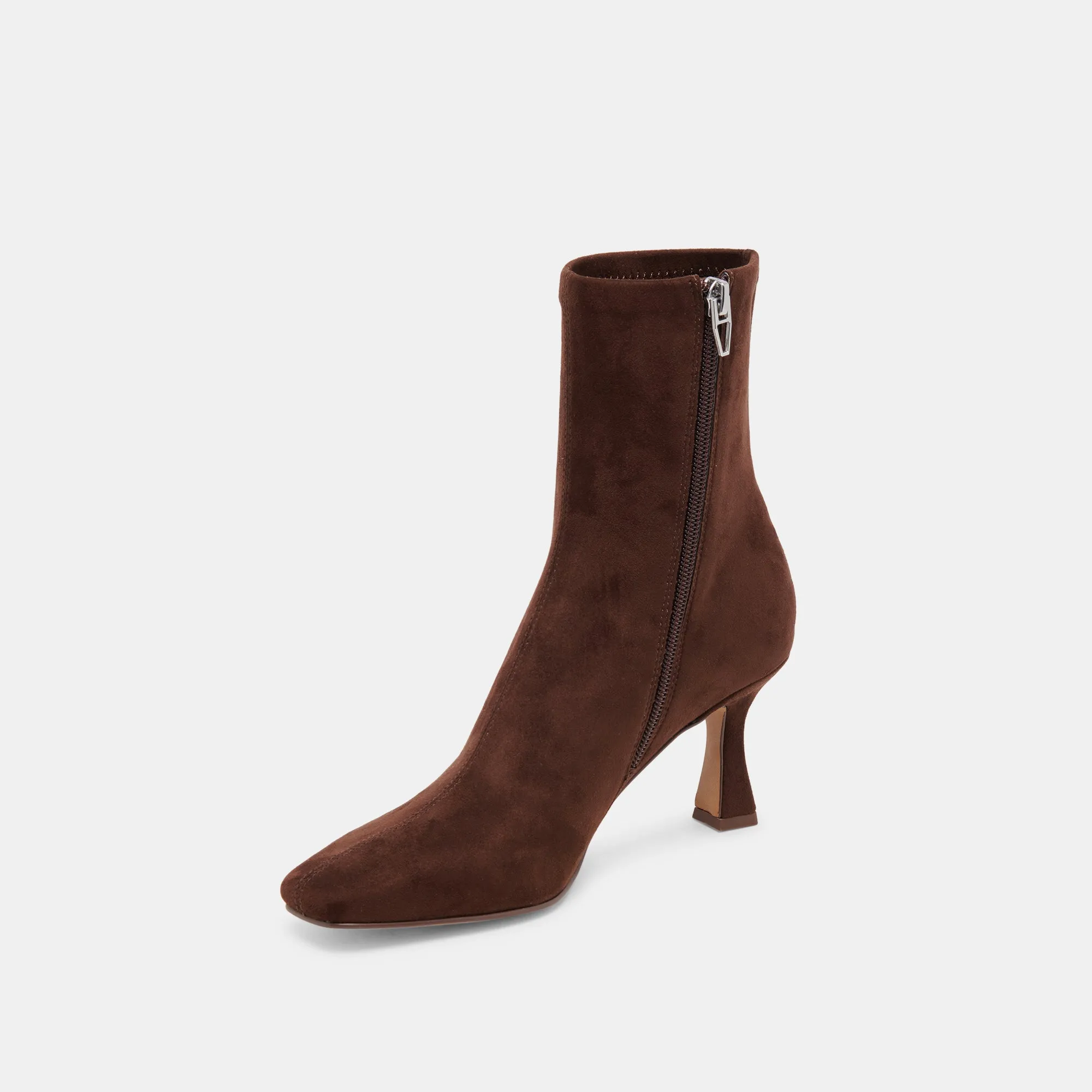 GLAMOR BOOTS DK BROWN STELLA SUEDE