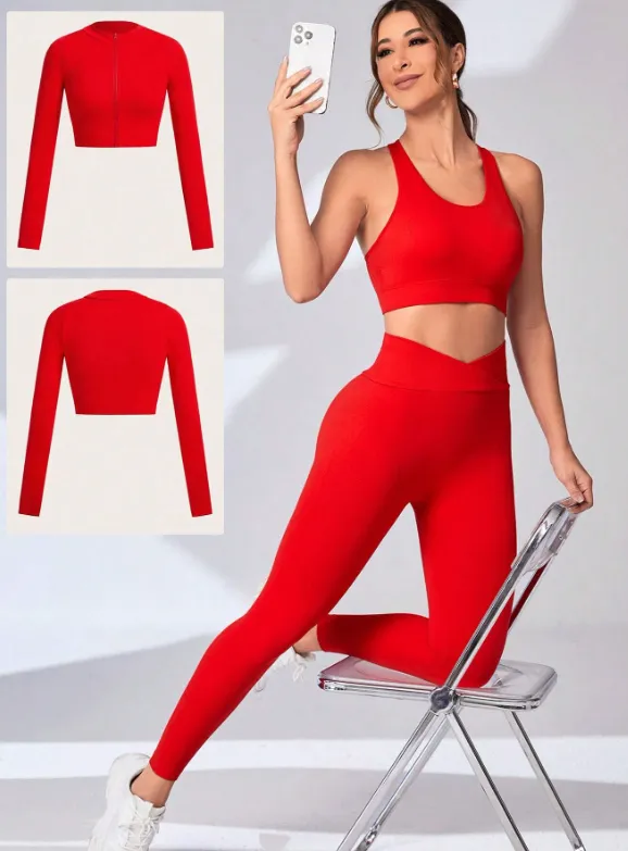 Gym Bunny Red Coby 3 Piece Gym Set