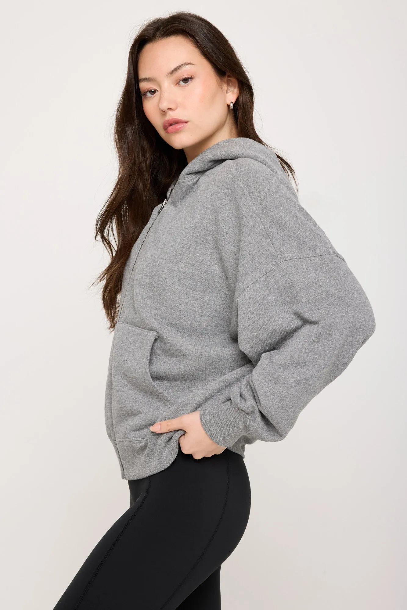 Ibby Oversized Zip Hoodie