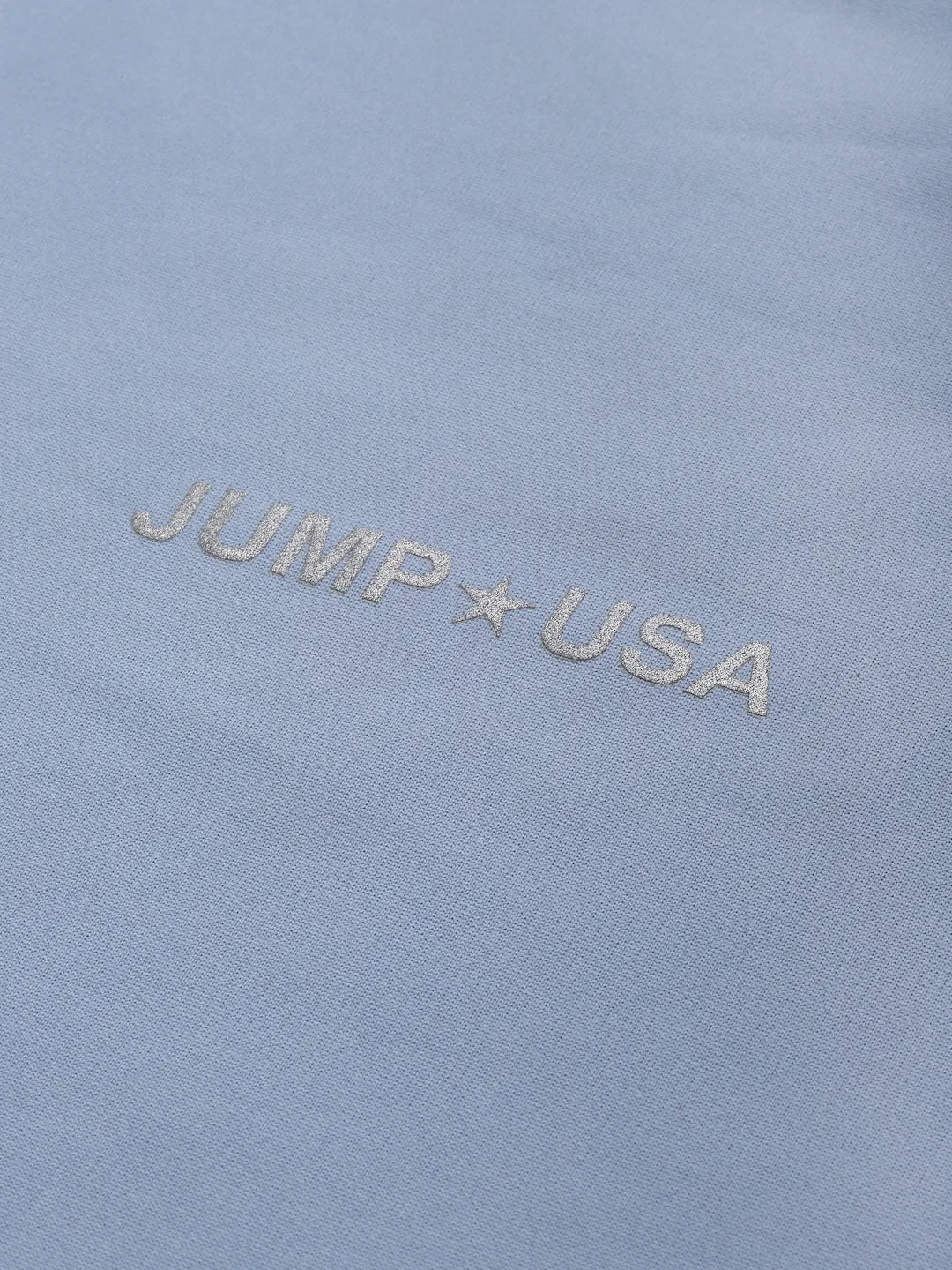 JUMP USA Women Cashmere Blue & White Tank T-shirt