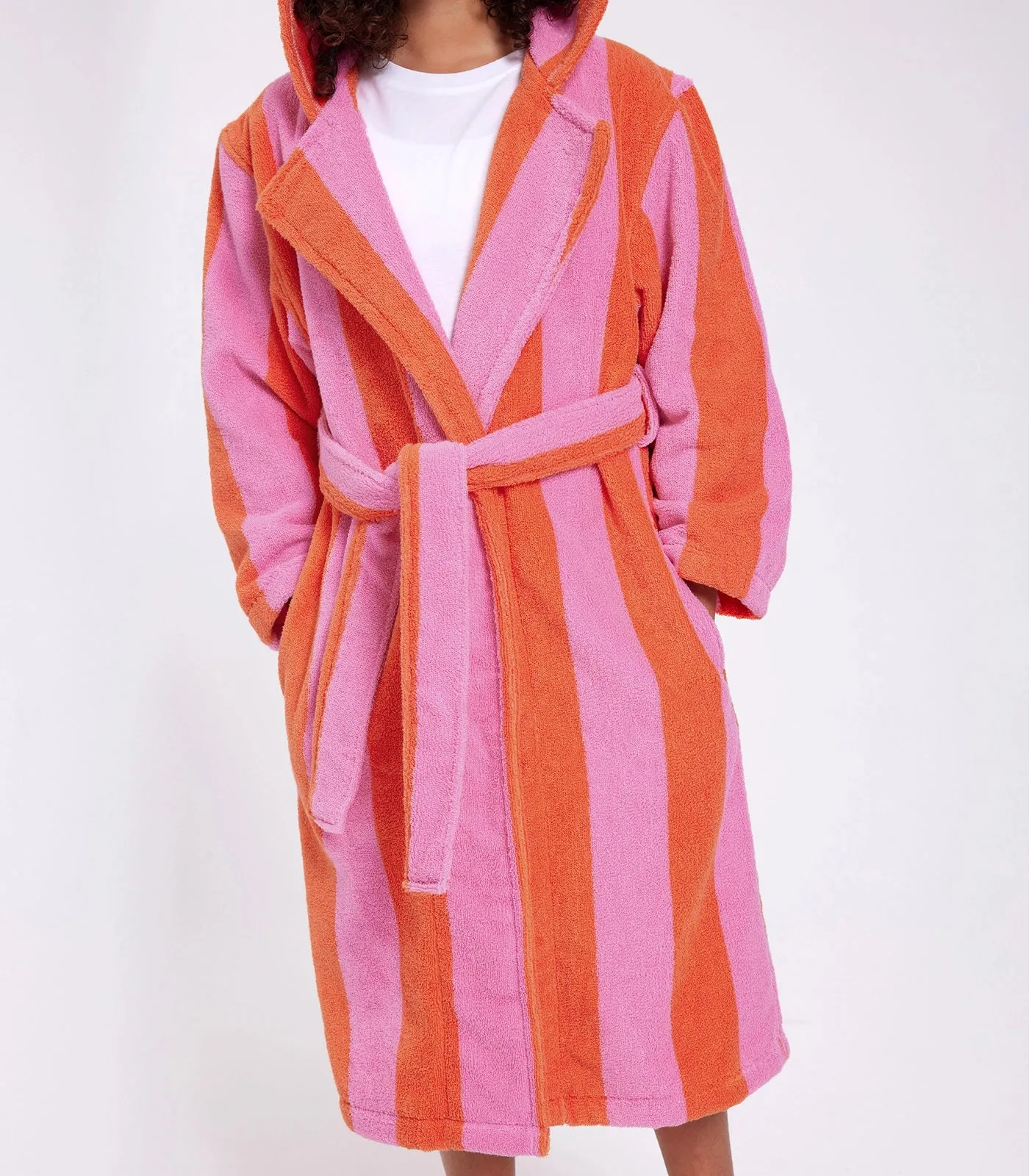 Kids Robe - Sherbet Stripes