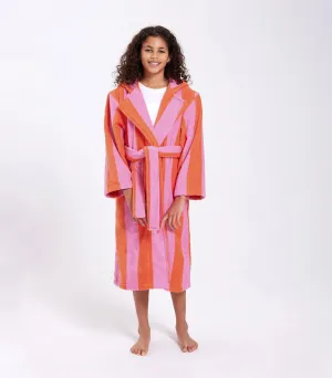 Kids Robe - Sherbet Stripes