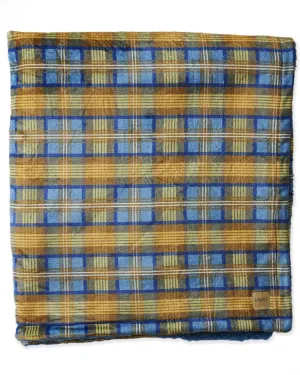 Kip & Co Cosy Tartan Kids Kuddle Blanket