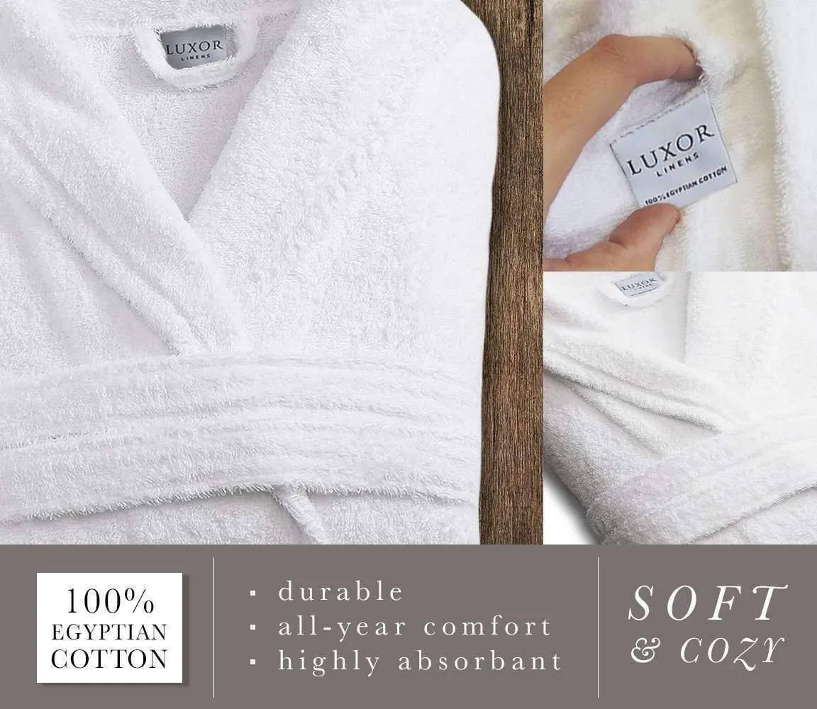 Lakeview Signature Egyptian Cotton Terry Spa Robes