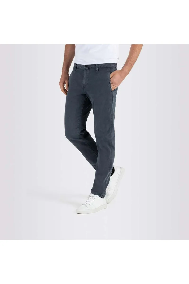 Mac Jeans-Men's Driver Pants Modern Fit 6351-00-1995L | 180W Blue Grey  | Men's Modern Fit Chino