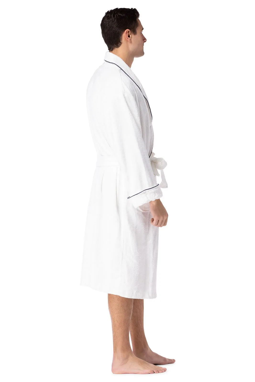 Men's Premier Turkish-Style Full Length Terry Cloth Spa Robe