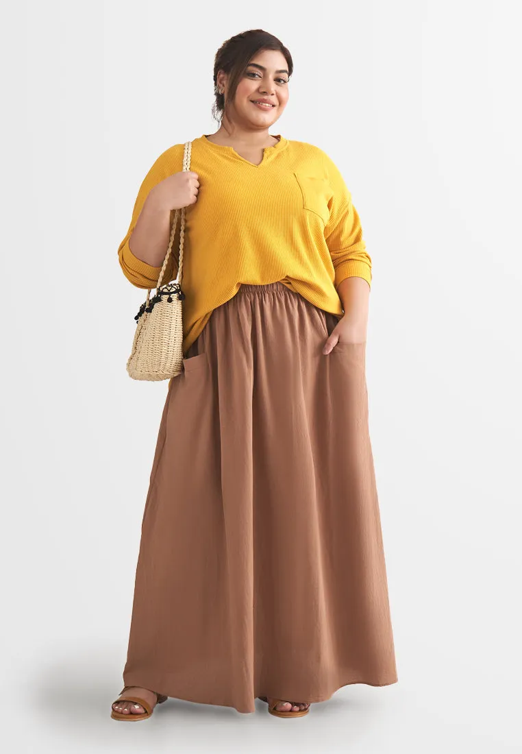 Ophelia Ikizen Pocket Flare Skirt