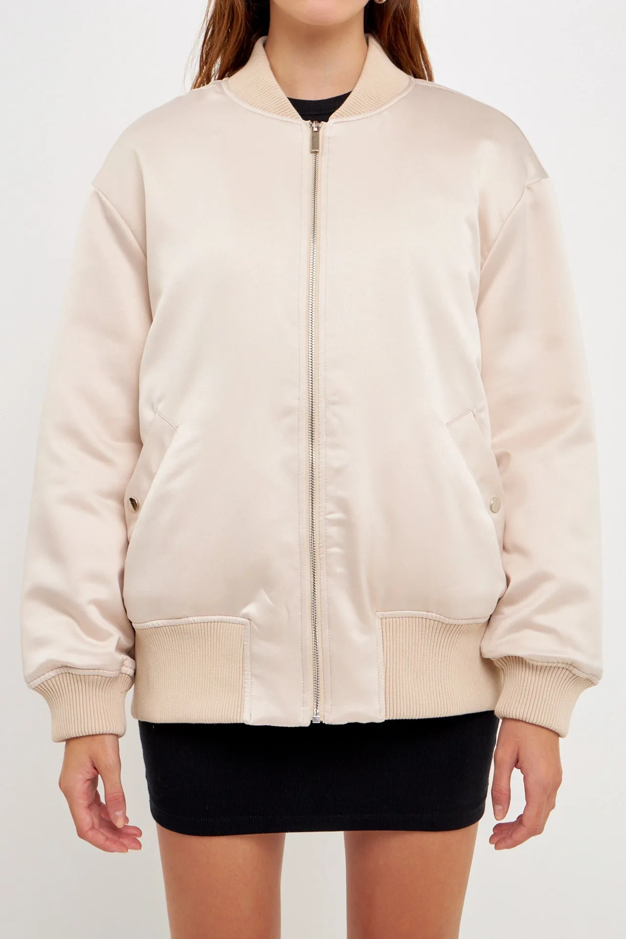 Oversized Bomber Jacket