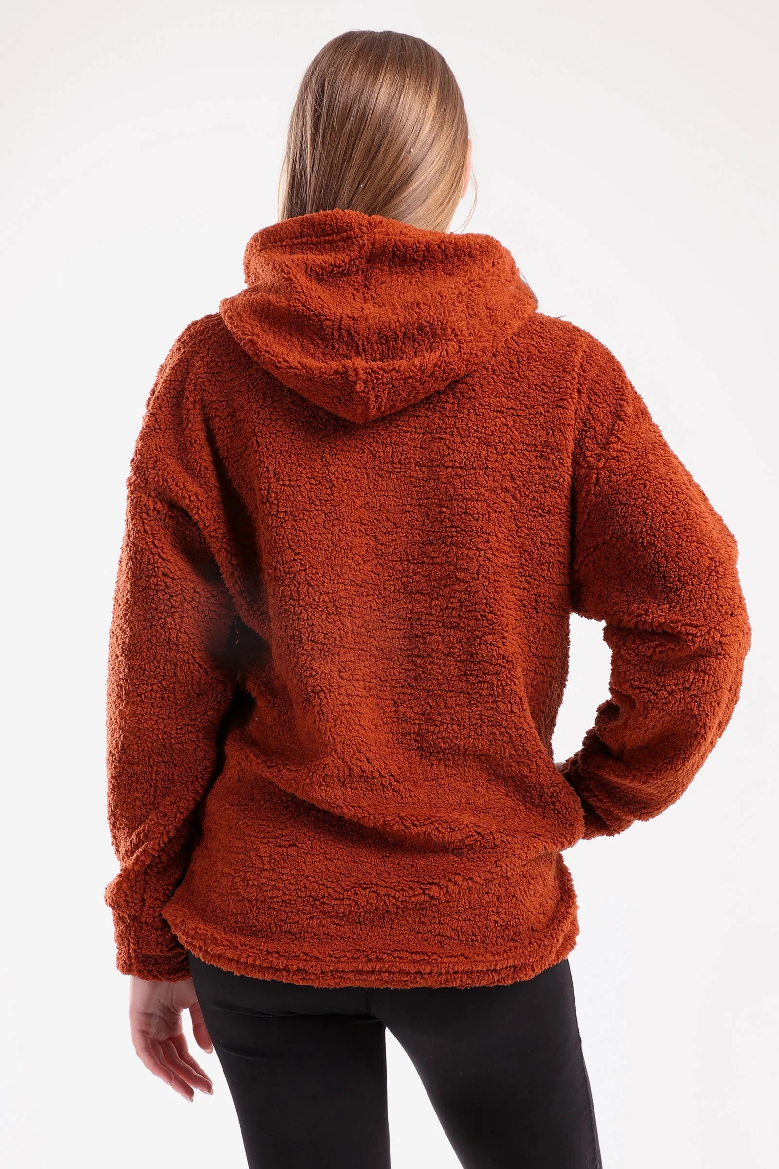 Oversized Plush Hoodie (40079) - Fit Freak