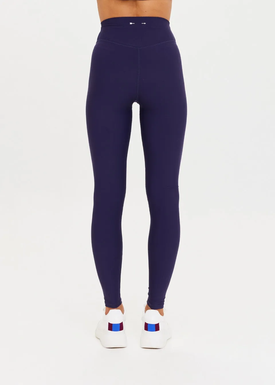 Peached 28in High Rise Pant | Navy