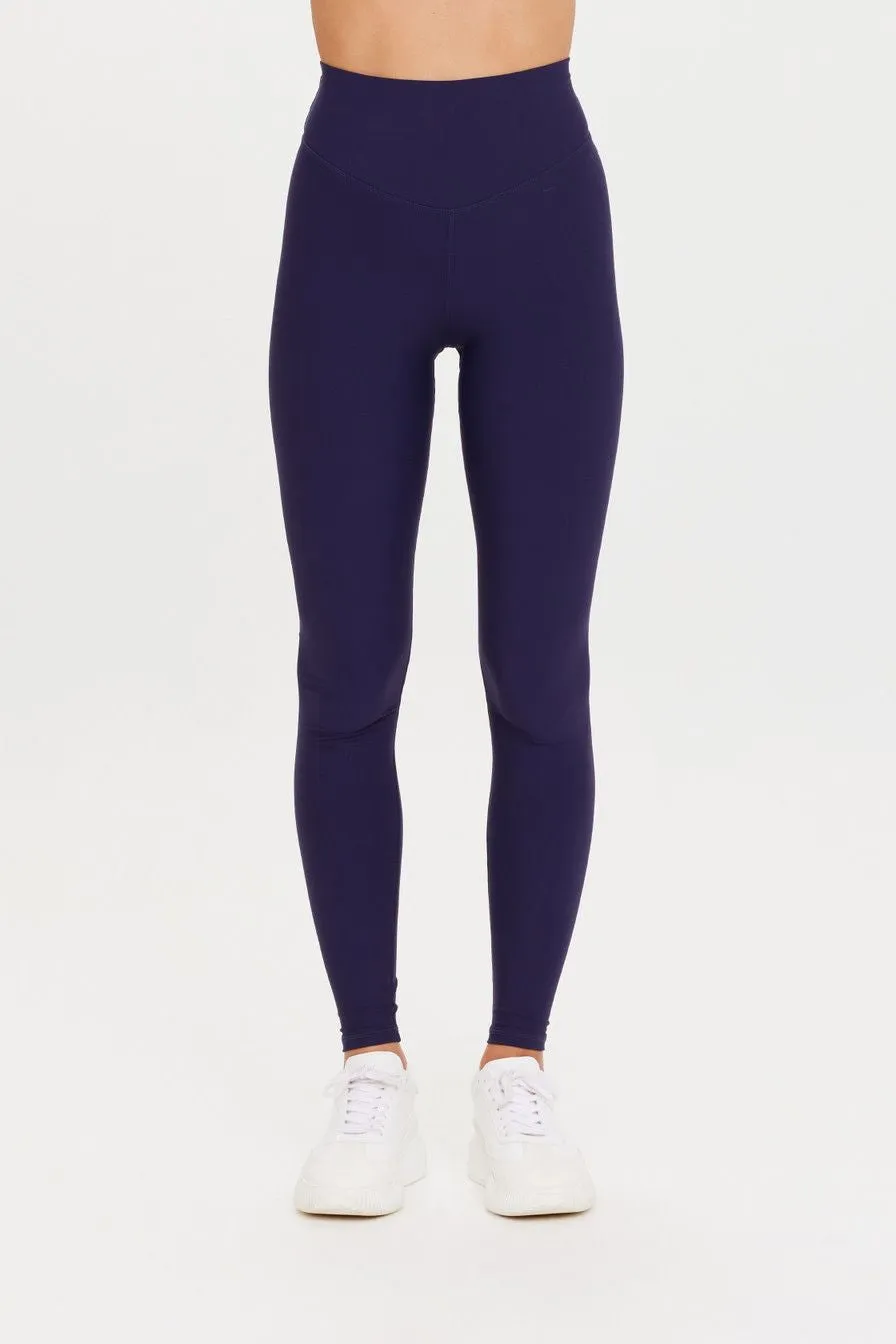 Peached 28in High Rise Pant | Navy