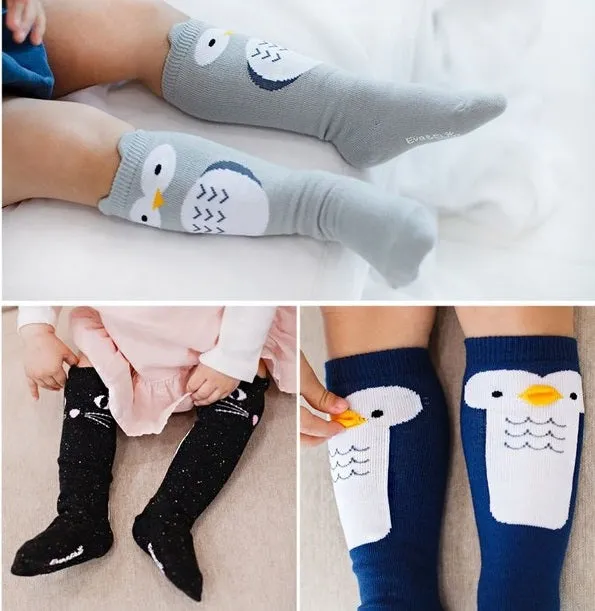 Penguin Knee Socks