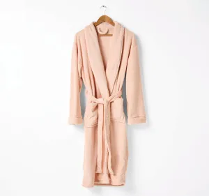 Plush Bathrobe Range Pink