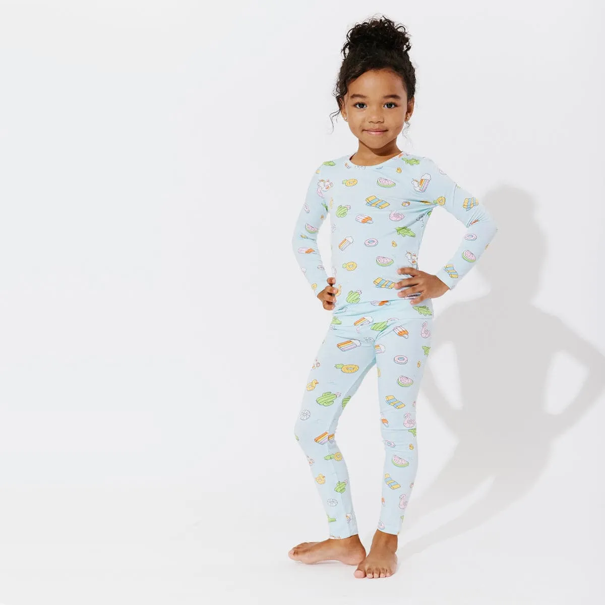 Pool Floats Bamboo Kids Pajamas