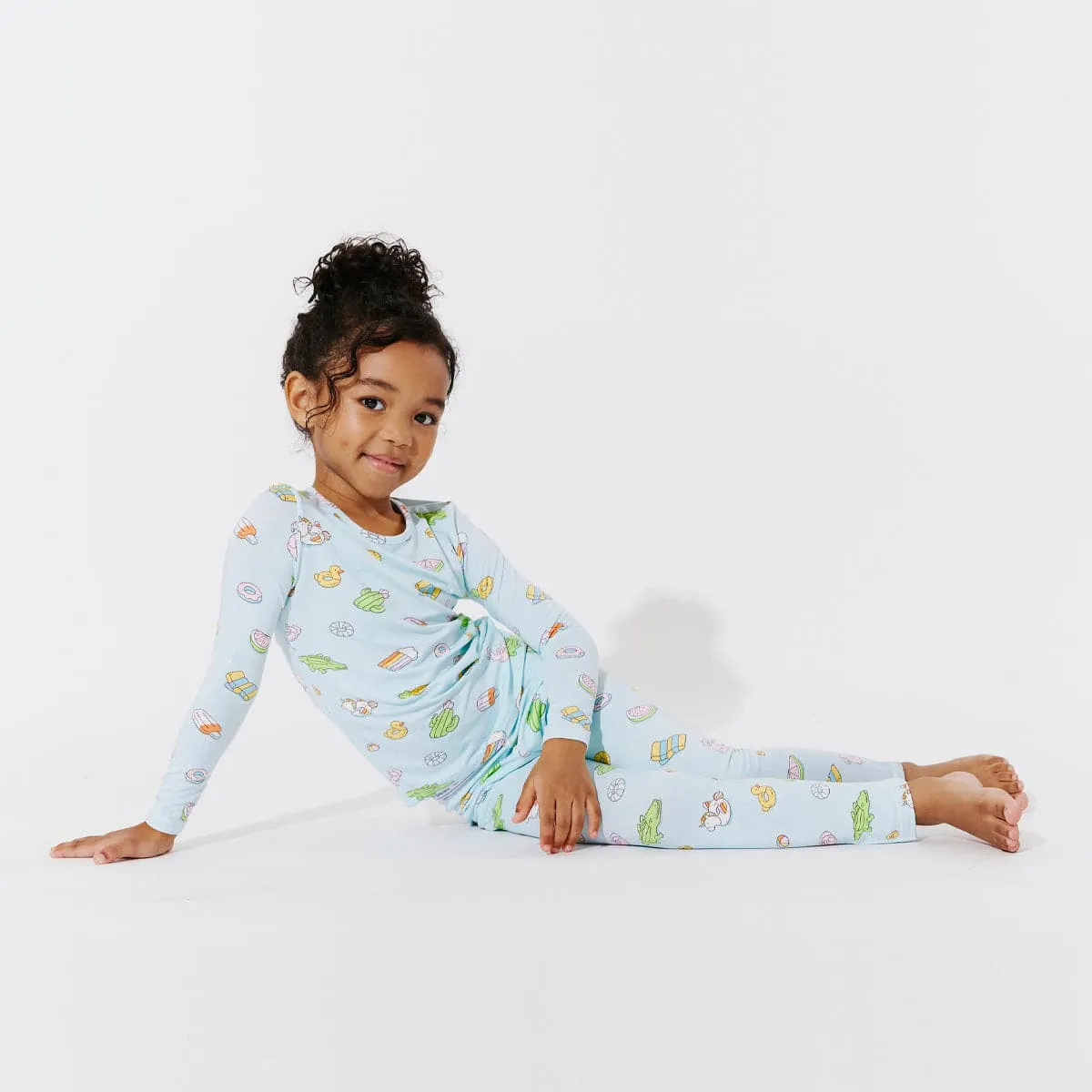 Pool Floats Bamboo Kids Pajamas