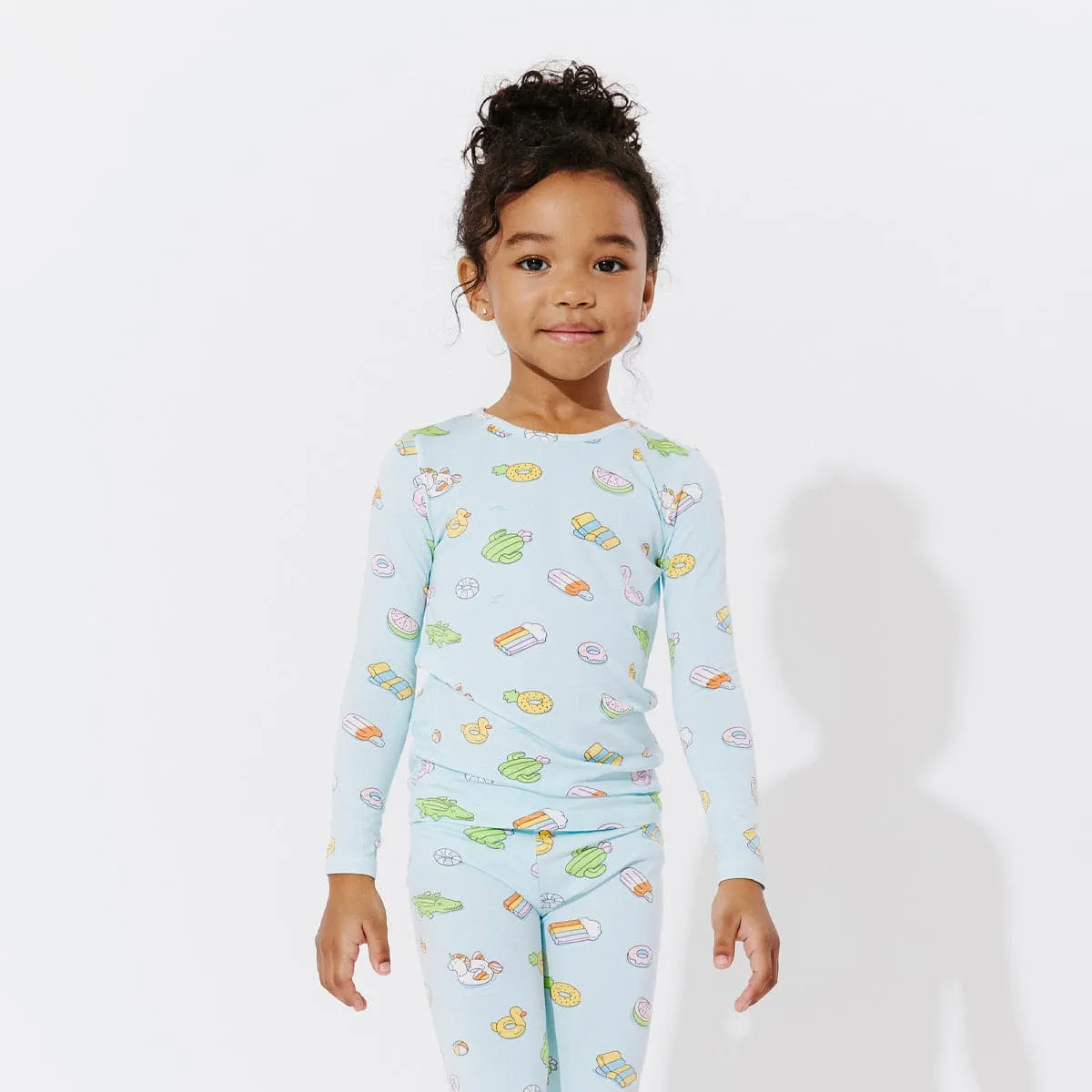 Pool Floats Bamboo Kids Pajamas