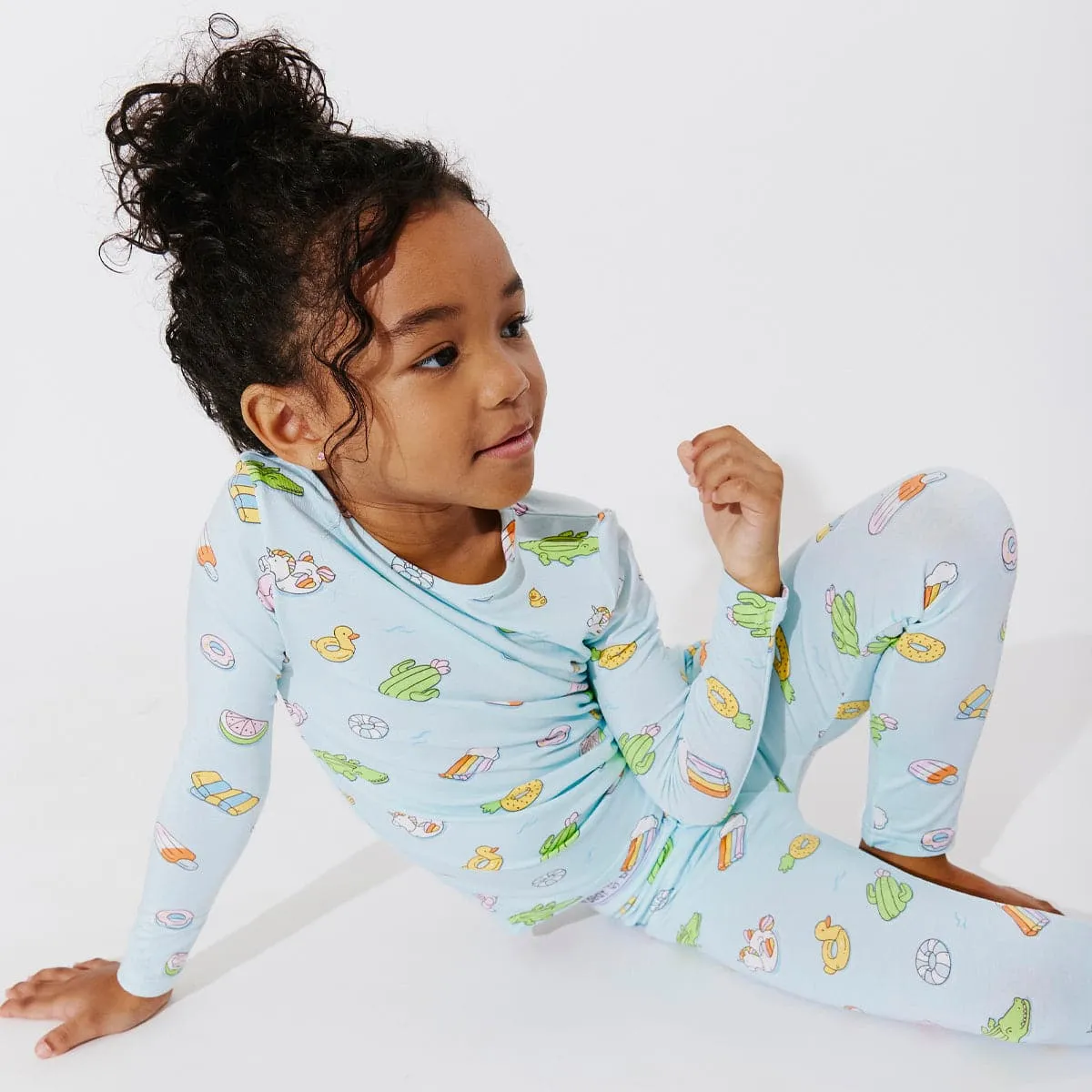 Pool Floats Bamboo Kids Pajamas