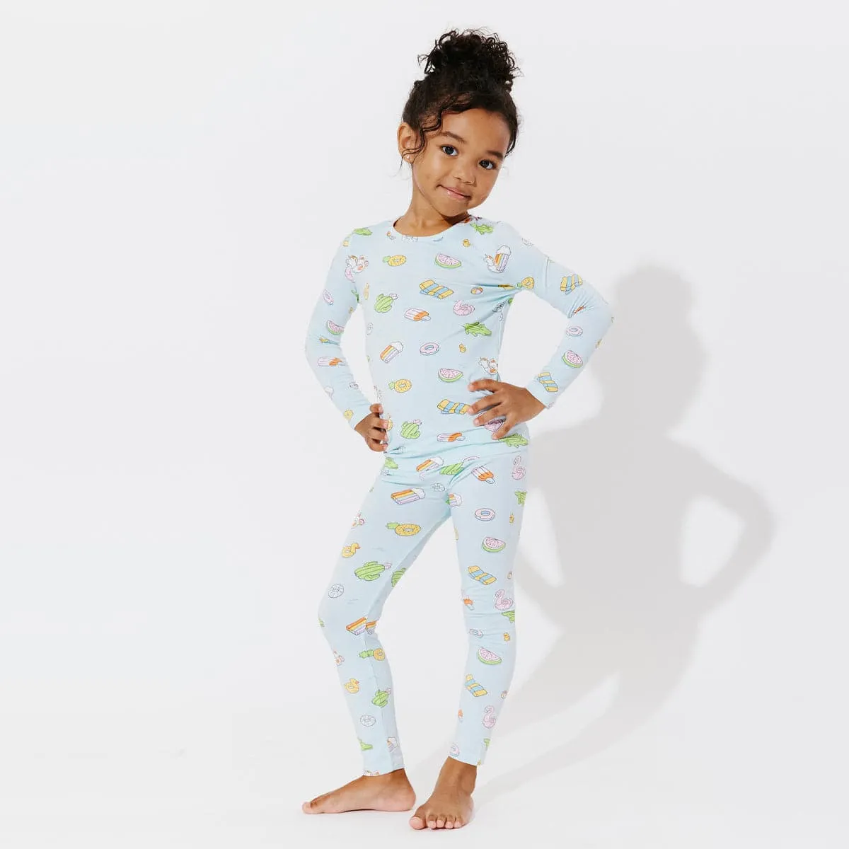 Pool Floats Bamboo Kids Pajamas