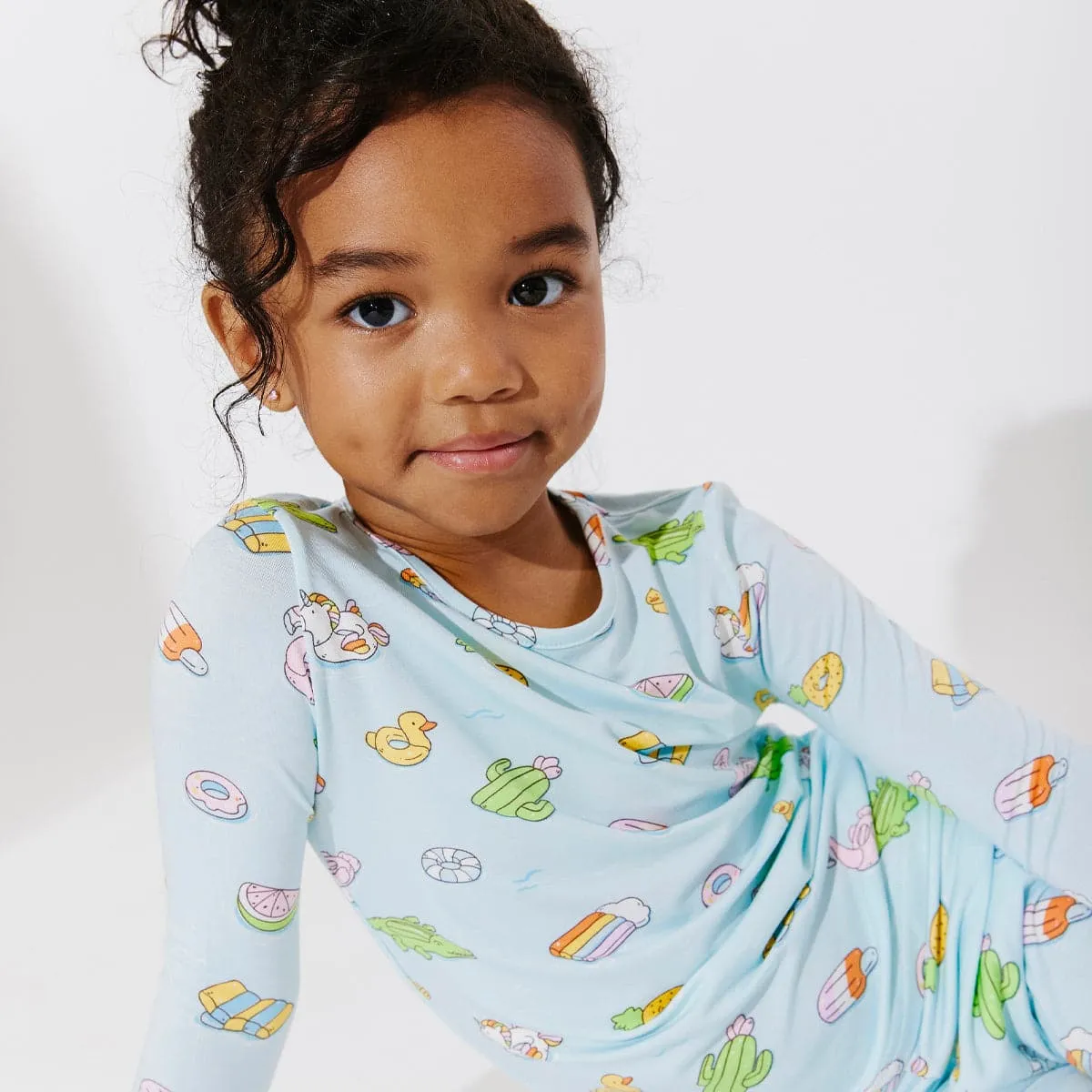 Pool Floats Bamboo Kids Pajamas