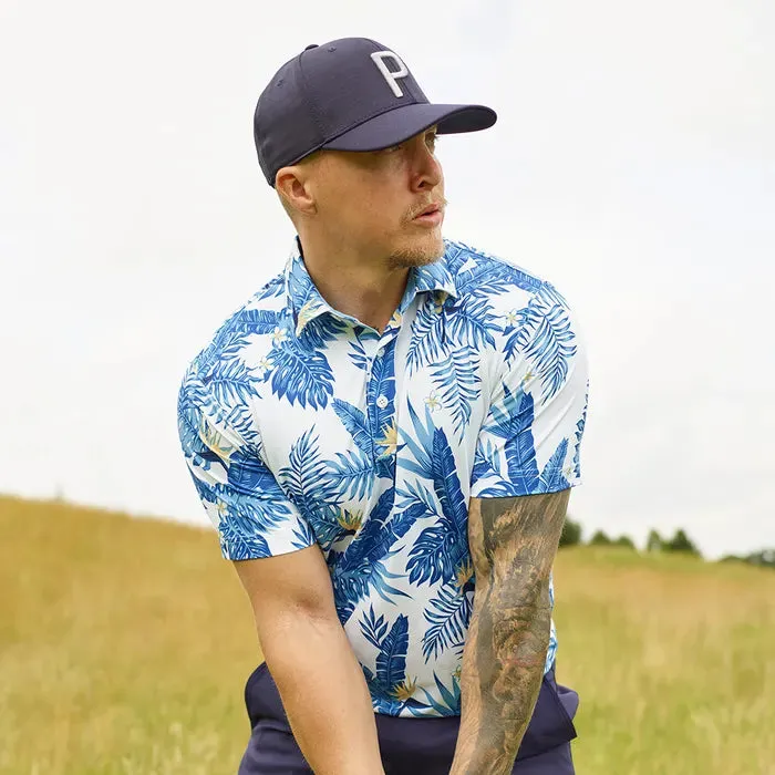 Puma Cloudspun Aloha Mens Polo