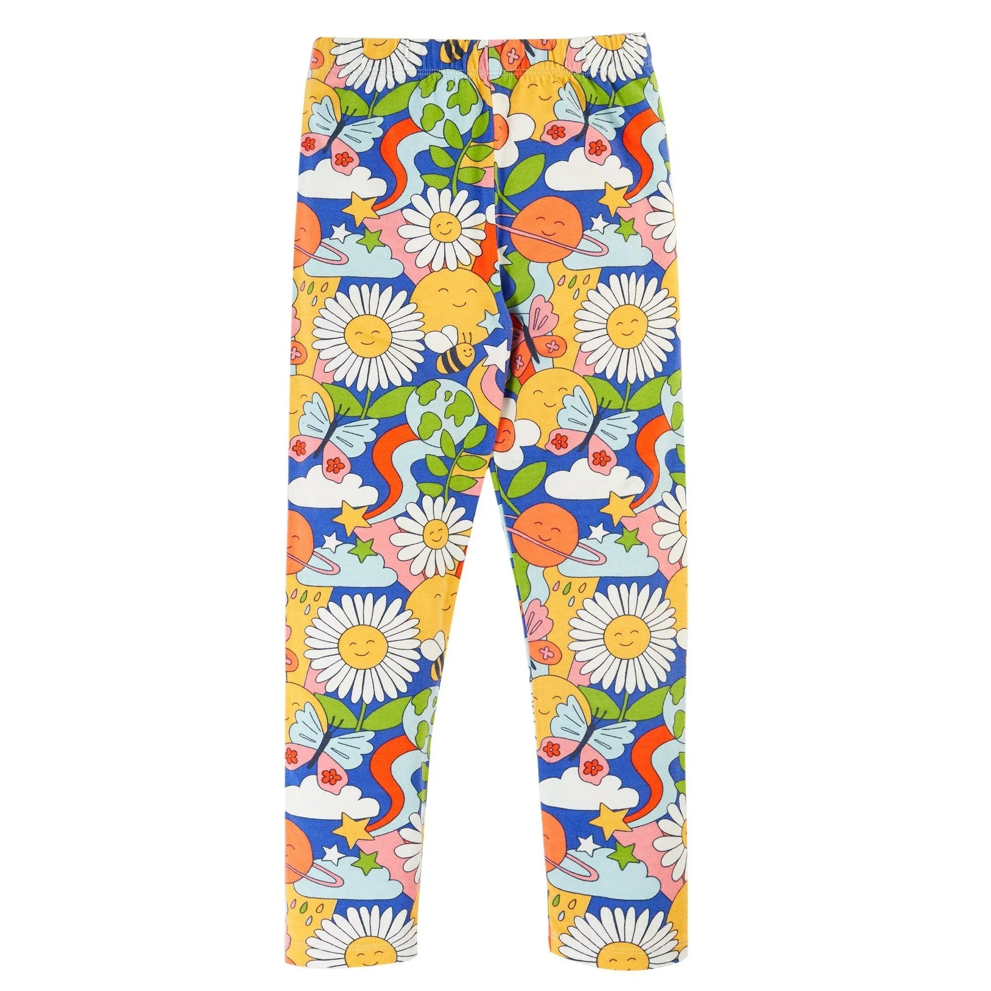 Retro Happy Libby Printed Leggings