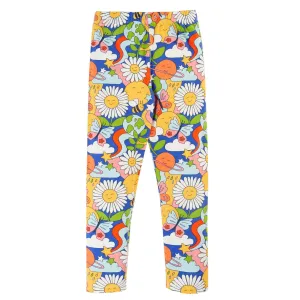 Retro Happy Libby Printed Leggings