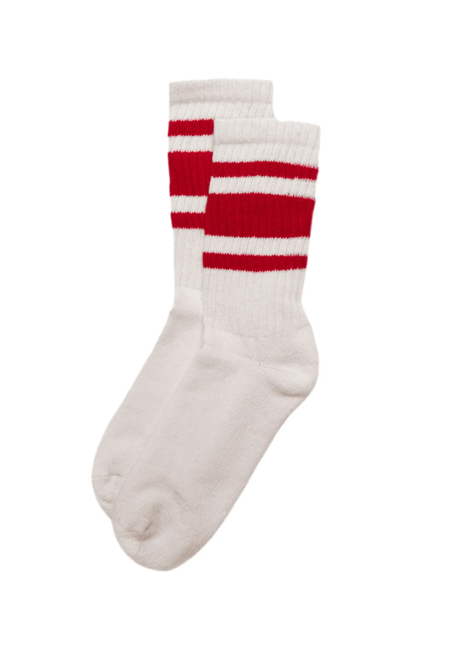 Retro Stripe Crew Socks