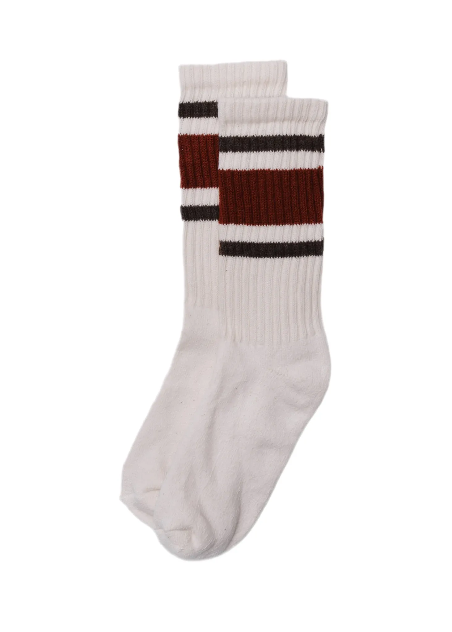 Retro Stripe Crew Socks