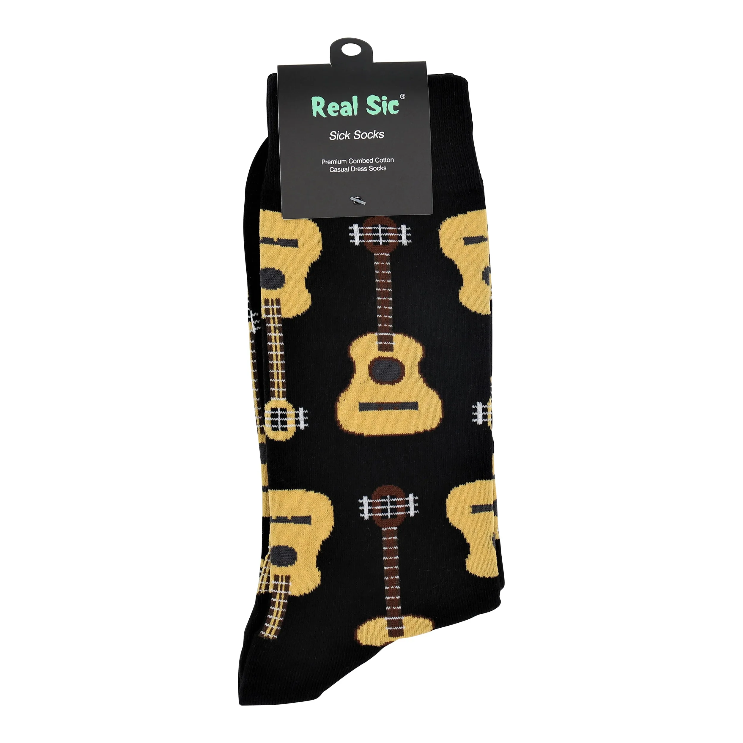 Sick Socks - Guitar - Off the Wall Dress Casual Socks