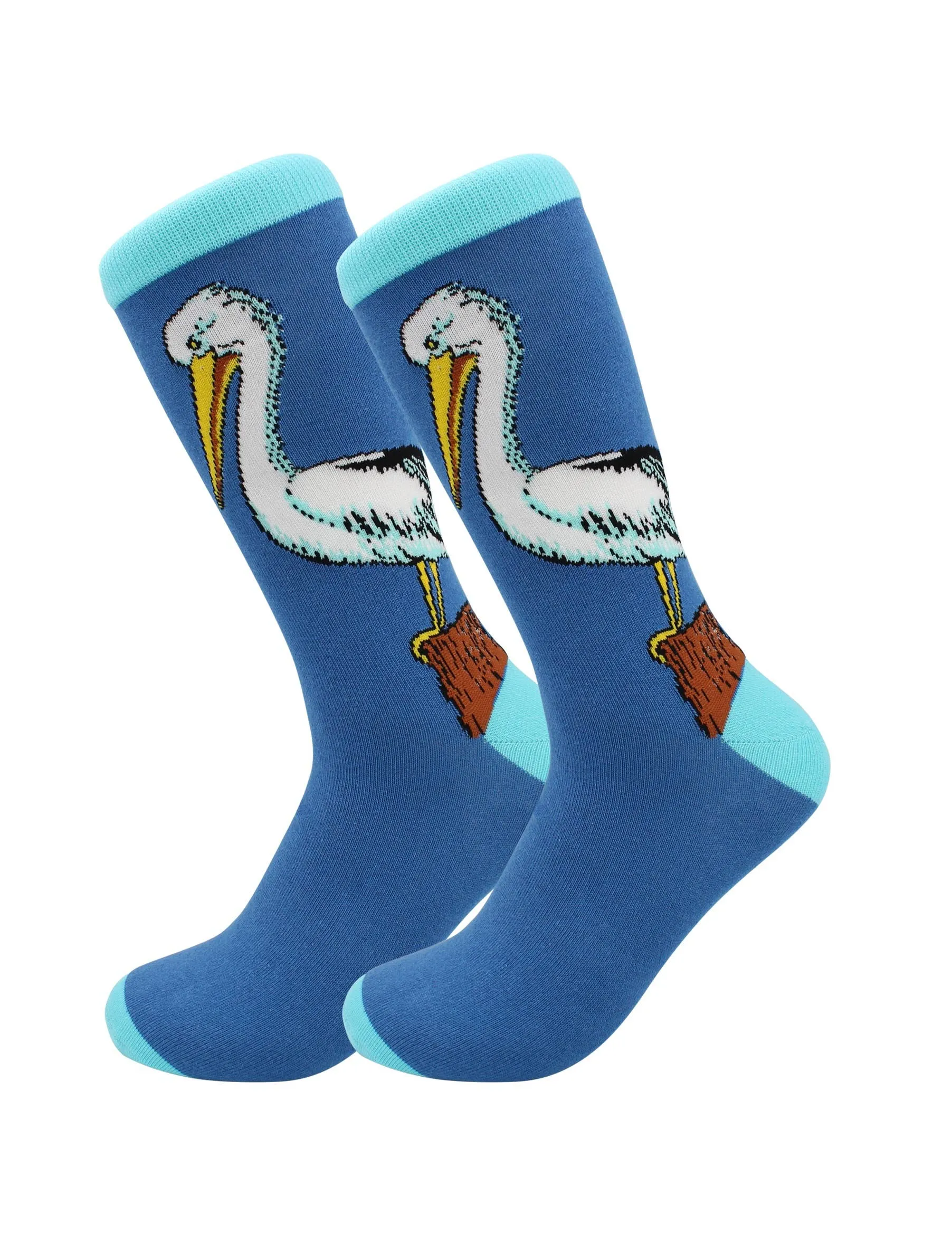 Sick Socks – Pelican - Animals Casual Dress Socks