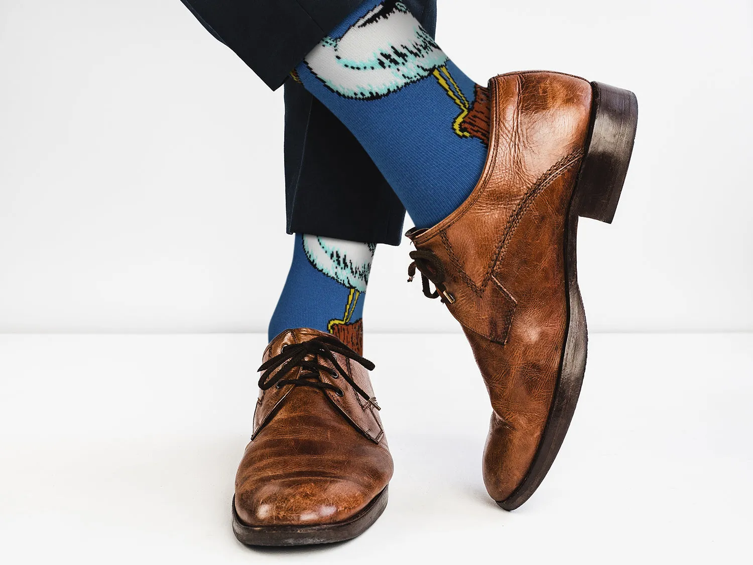 Sick Socks – Pelican - Animals Casual Dress Socks