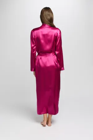 Silk Robe Cerise