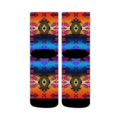 Soveriegn Nation Sunset Crew Socks