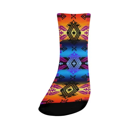 Soveriegn Nation Sunset Crew Socks