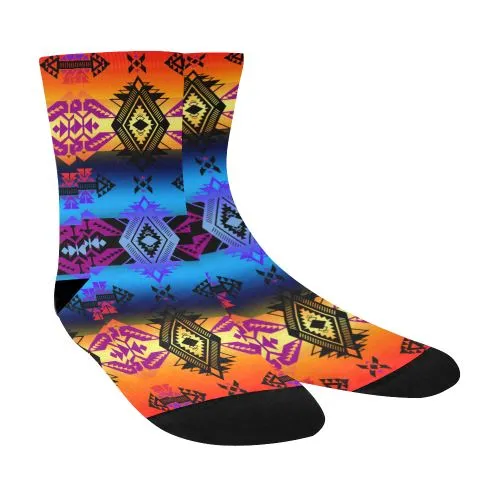 Soveriegn Nation Sunset Crew Socks