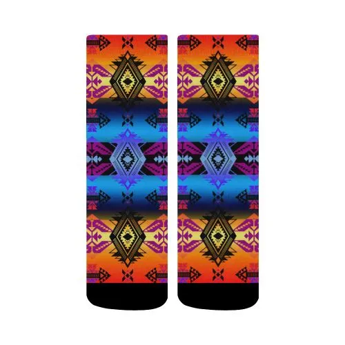 Soveriegn Nation Sunset Crew Socks