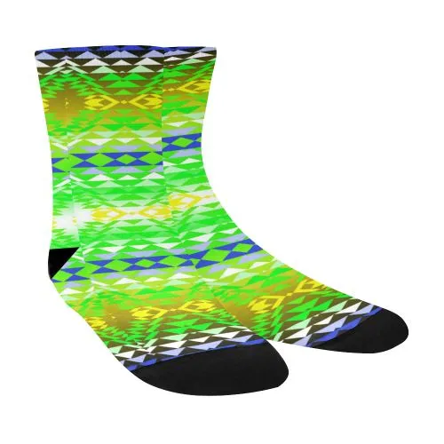 Taos Powwow 60 Crew Socks